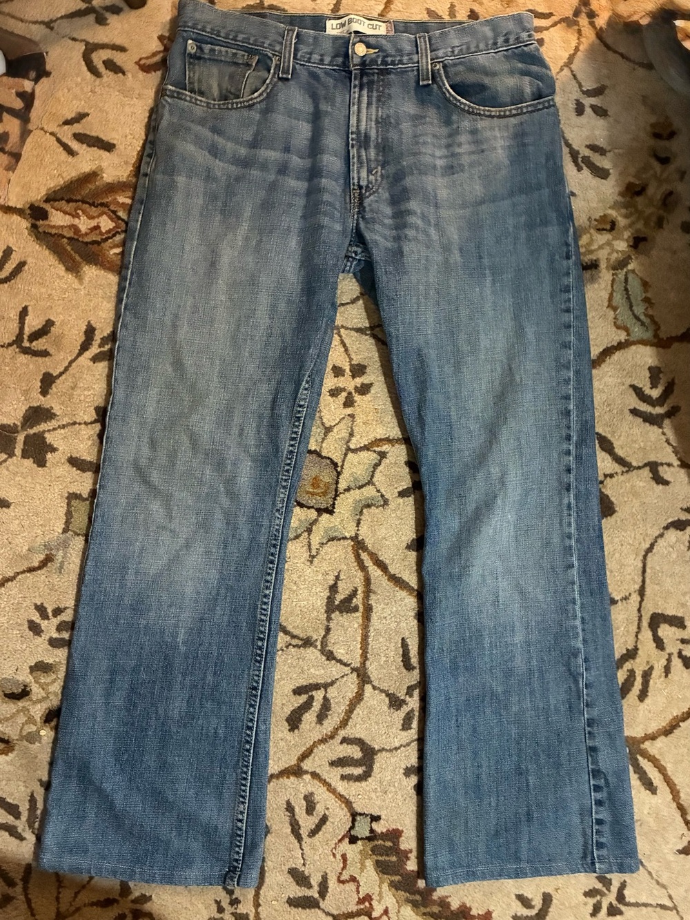 Levi Strauss 527 jeans low boot cut 34x32